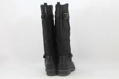 BareTraps Alysha Women's Black Boots 9M Wide Calf (ZAP12790)