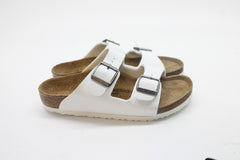 Birkenstock Kids Arizona Birko-Flor Slip On Sandal White 1M