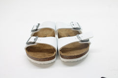 Birkenstock Kids Arizona Birko-Flor Slip On Sandal White 1M