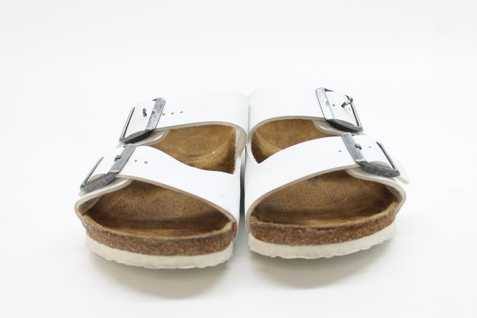 Birkenstock Kids Arizona Birko-Flor Slip On Sandal White 3M