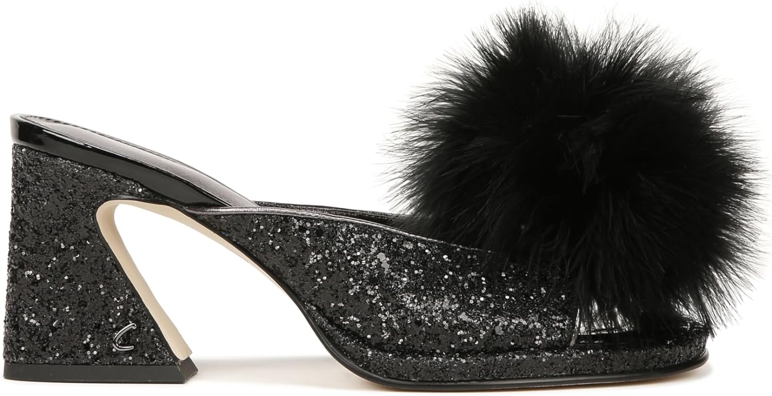 Circus NY Sam Edelman Women's Hadie Fluff Mule Sandals NW/OB