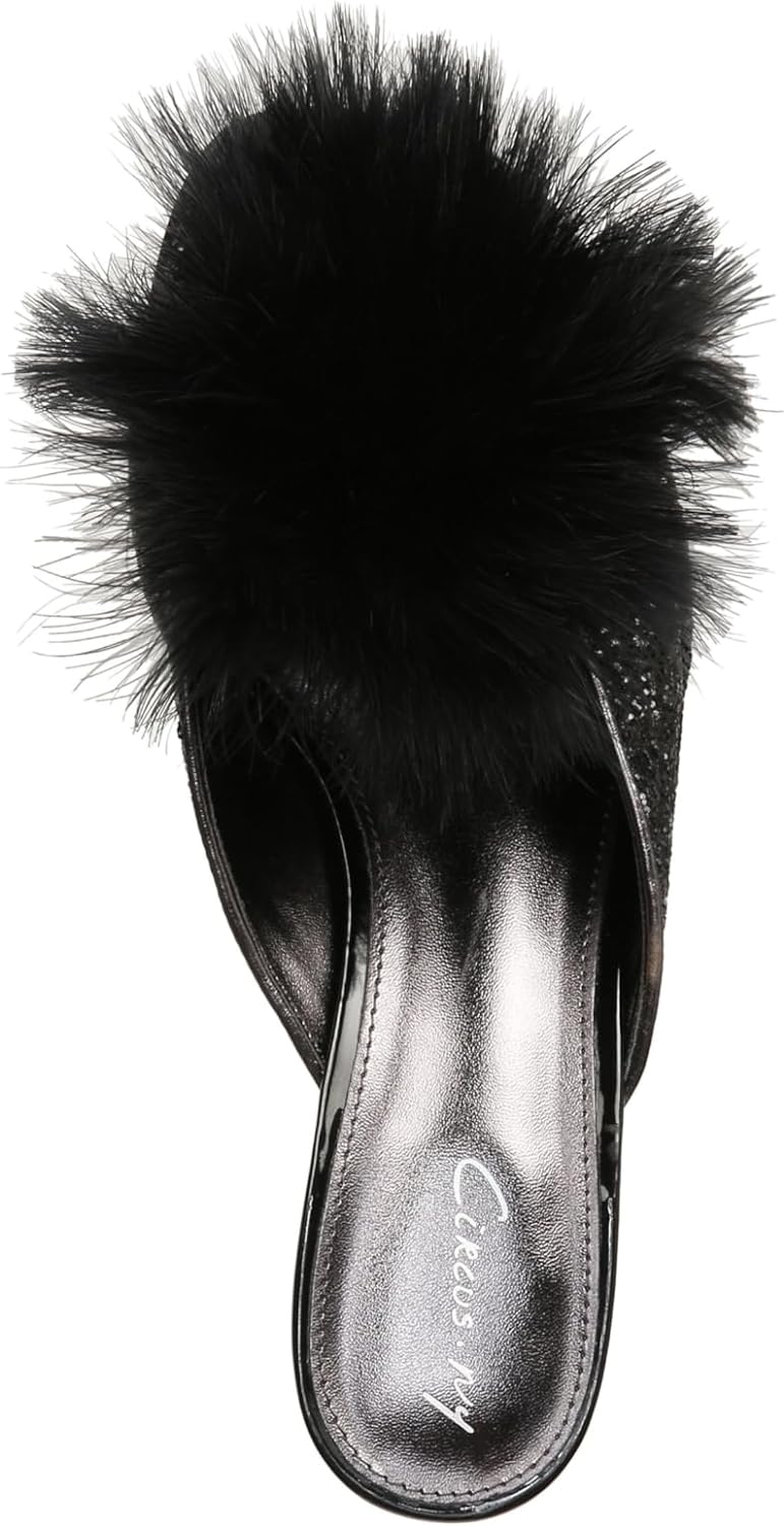 Circus NY Sam Edelman Women's Hadie Fluff Mule Sandals NW/OB