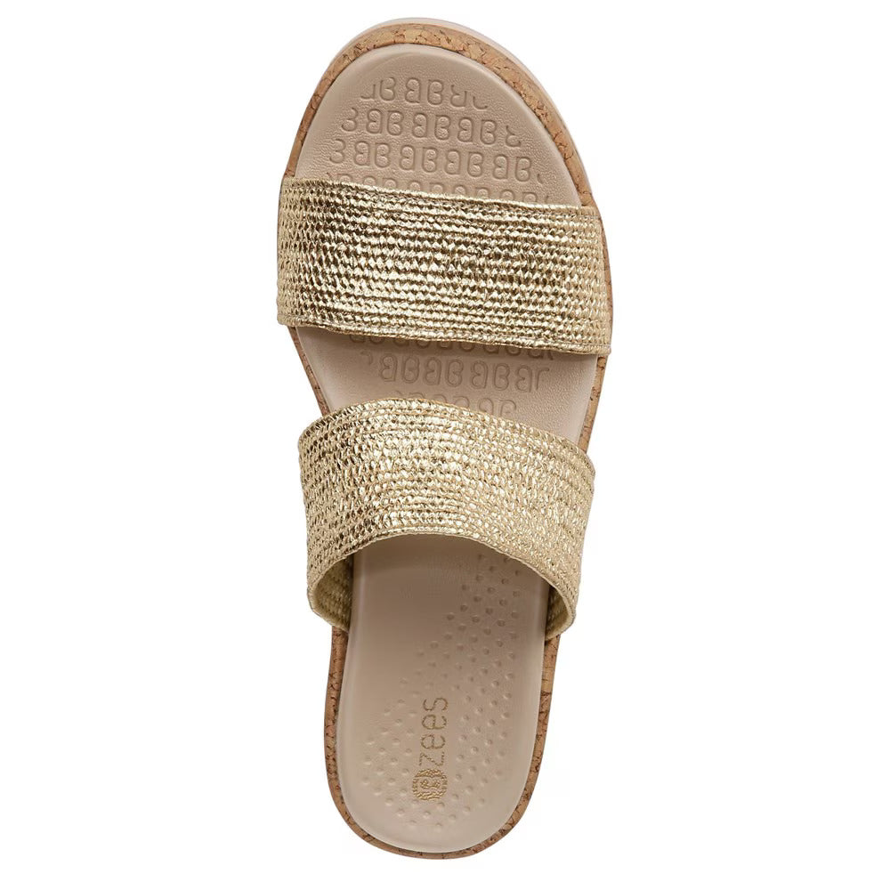 BZees Women's Resort Wedge Sandals NW/OB