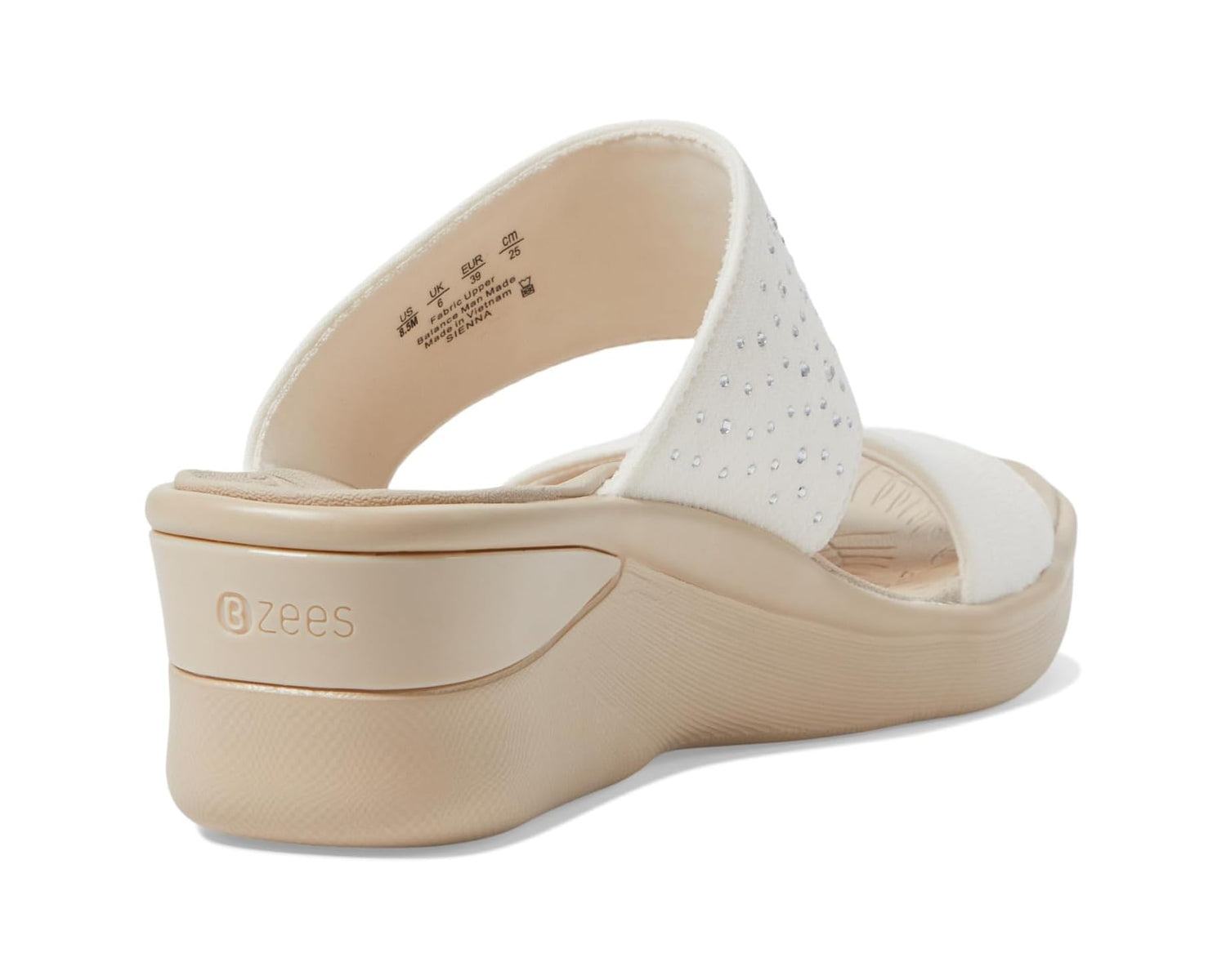 BZees Women's Sienna Wedge Sandals NW/OB