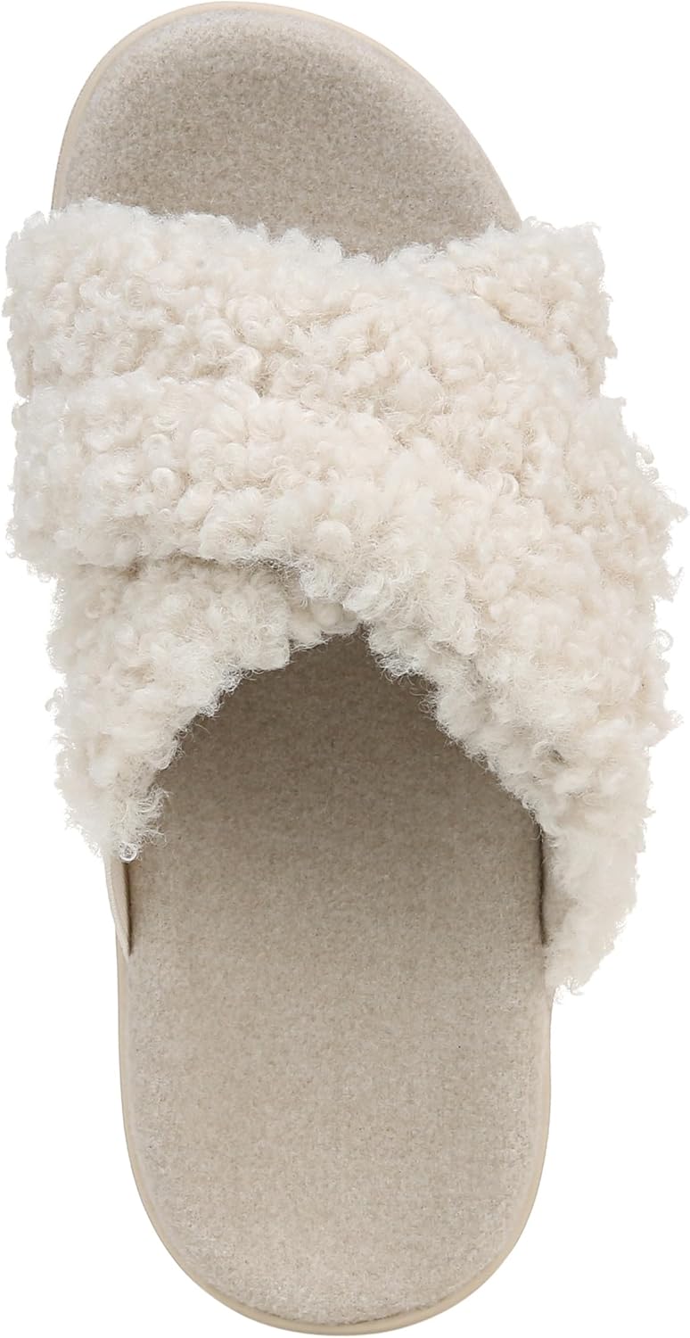 Vionic Women's Relax II Faux Fur Slippers NW/OB