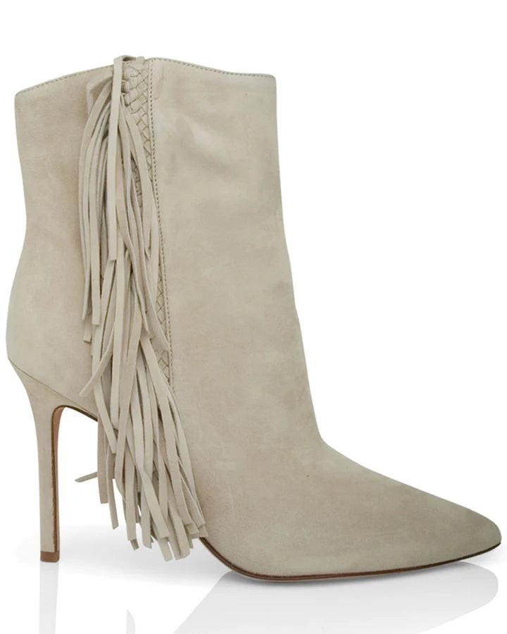 Veronica Beard Women's Nyomi Fringe Stiletto Boot NW/OB