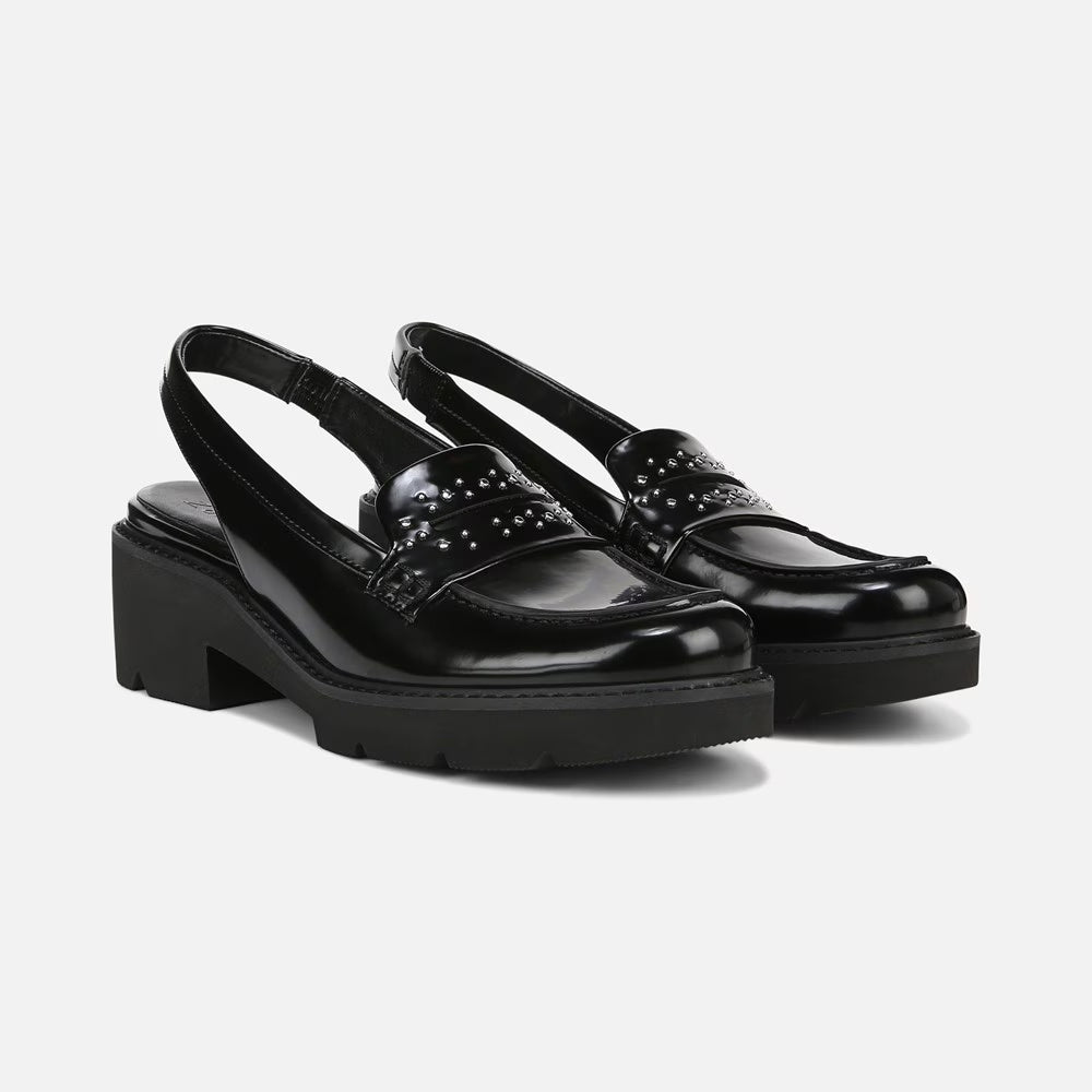 Black Faux Patent