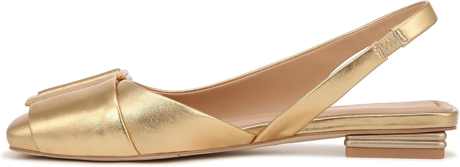 Franco Sarto Women's Tracy Slingback Square Toe Flat NW/OB