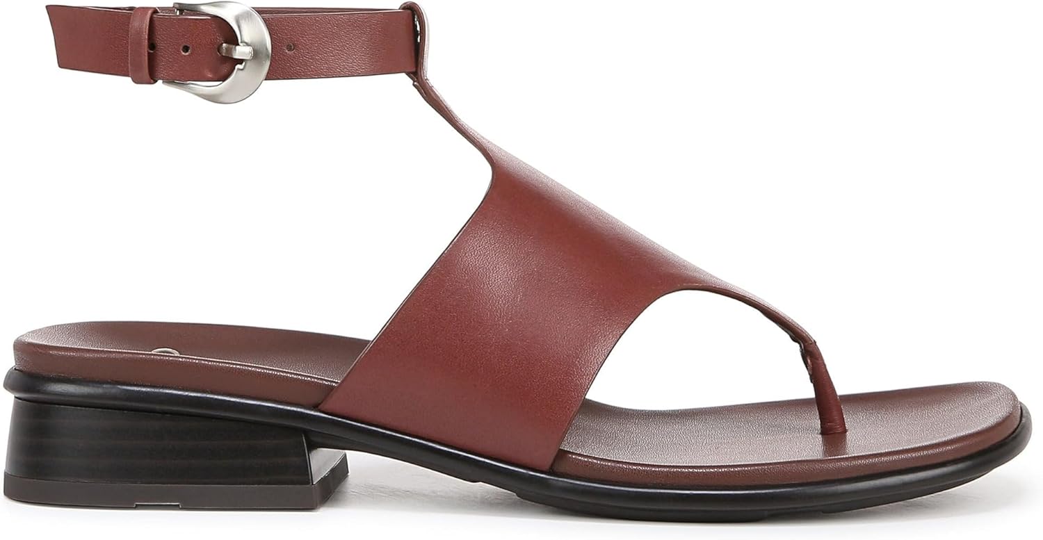 Naturalizer Women's Cappuccino Beck Ankle Strap Sandals NW/OB