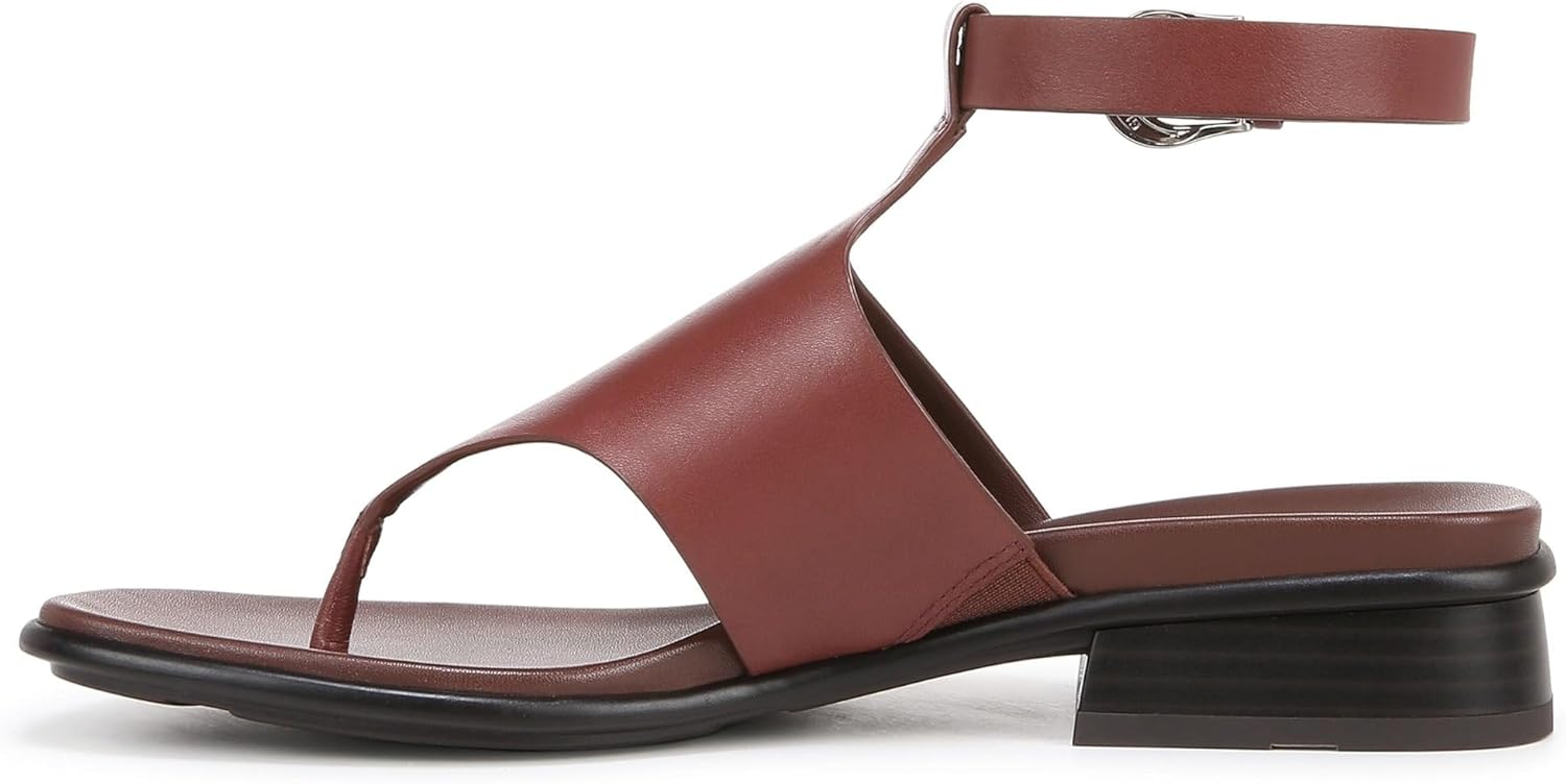 Naturalizer Women's Cappuccino Beck Ankle Strap Sandals NW/OB