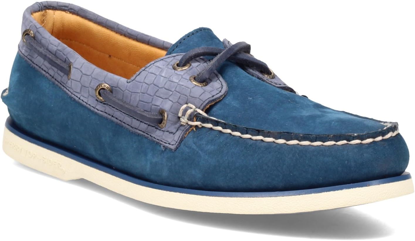 Navy Blue Croc