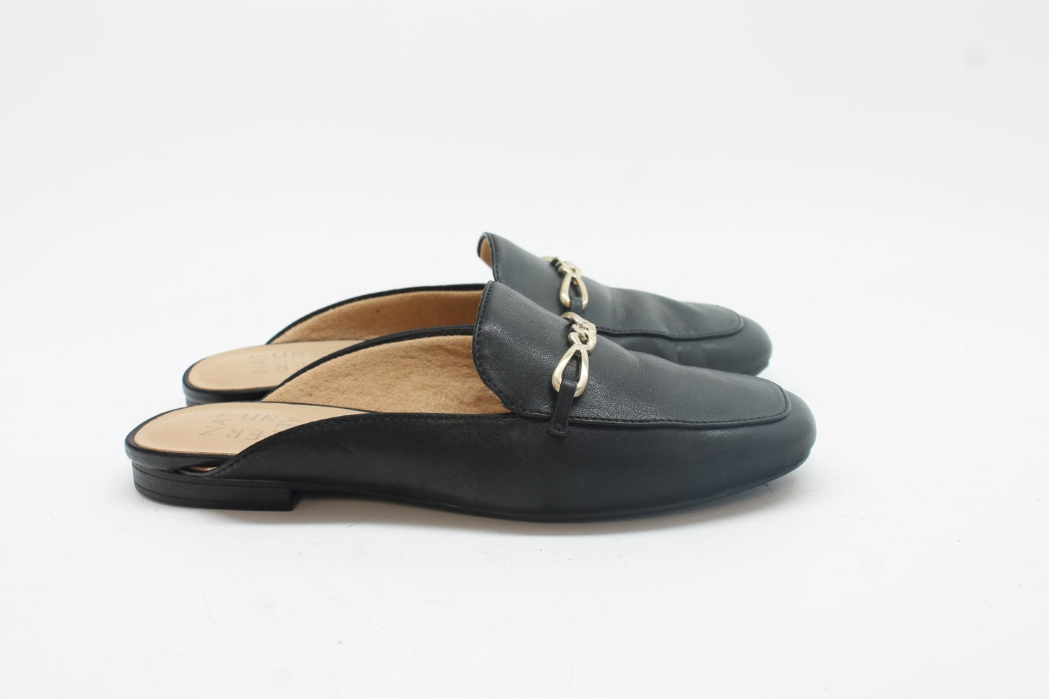 Naturalizer Kayden-Mule Black Clogs Floor Sample