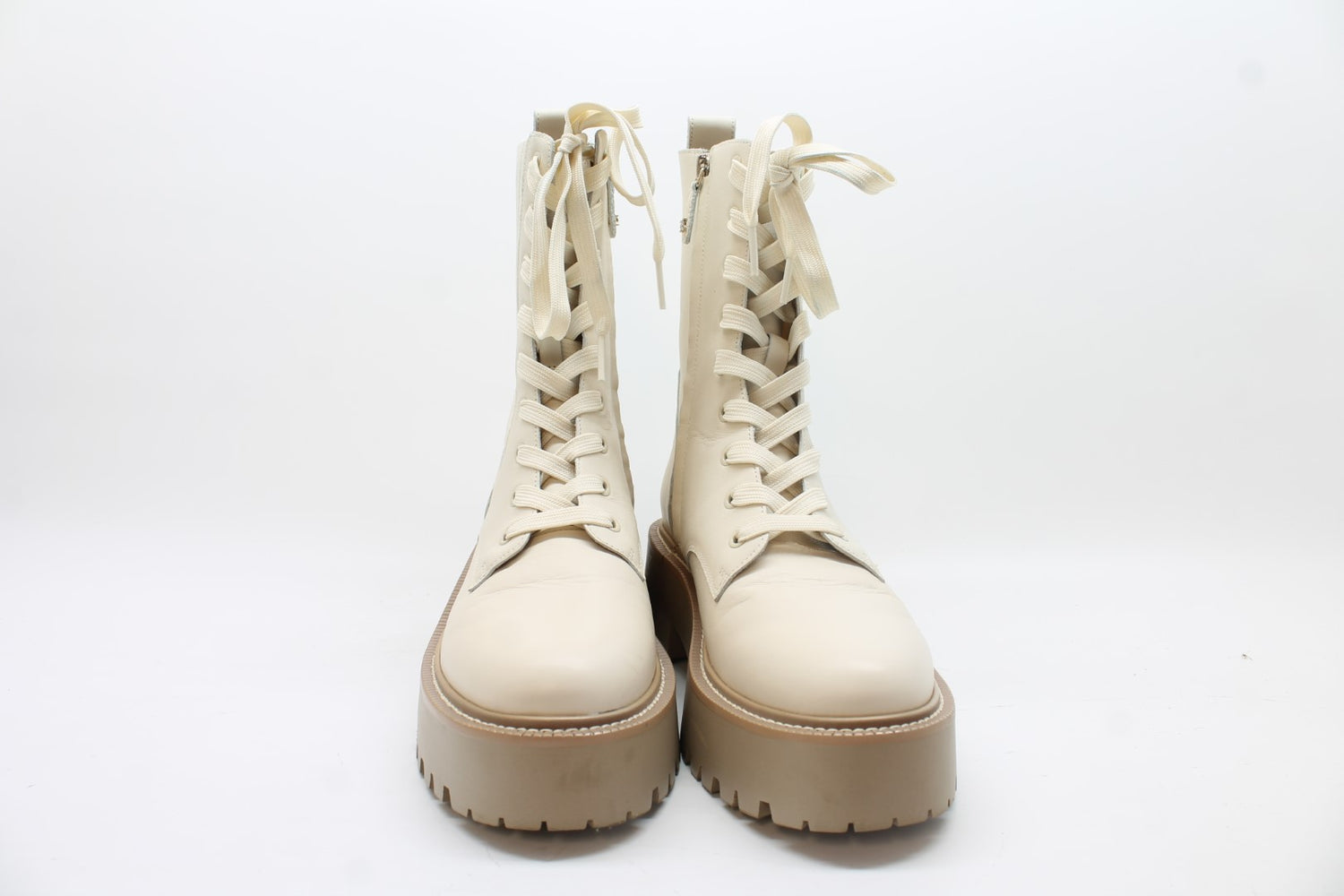 Sam Edelman Women's Evina Combat Platform Boots Floor Sample