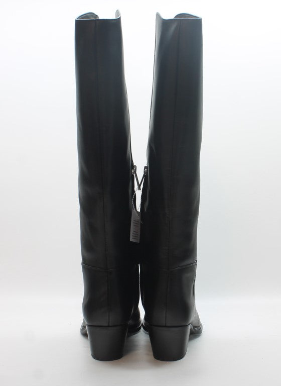 Franco Sarto Women's L-Billie Western Knee High Boots Floor Sample