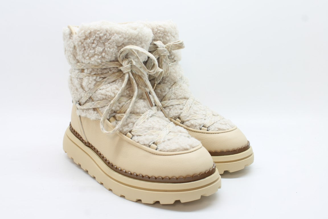 Natural Eggshell Shearling