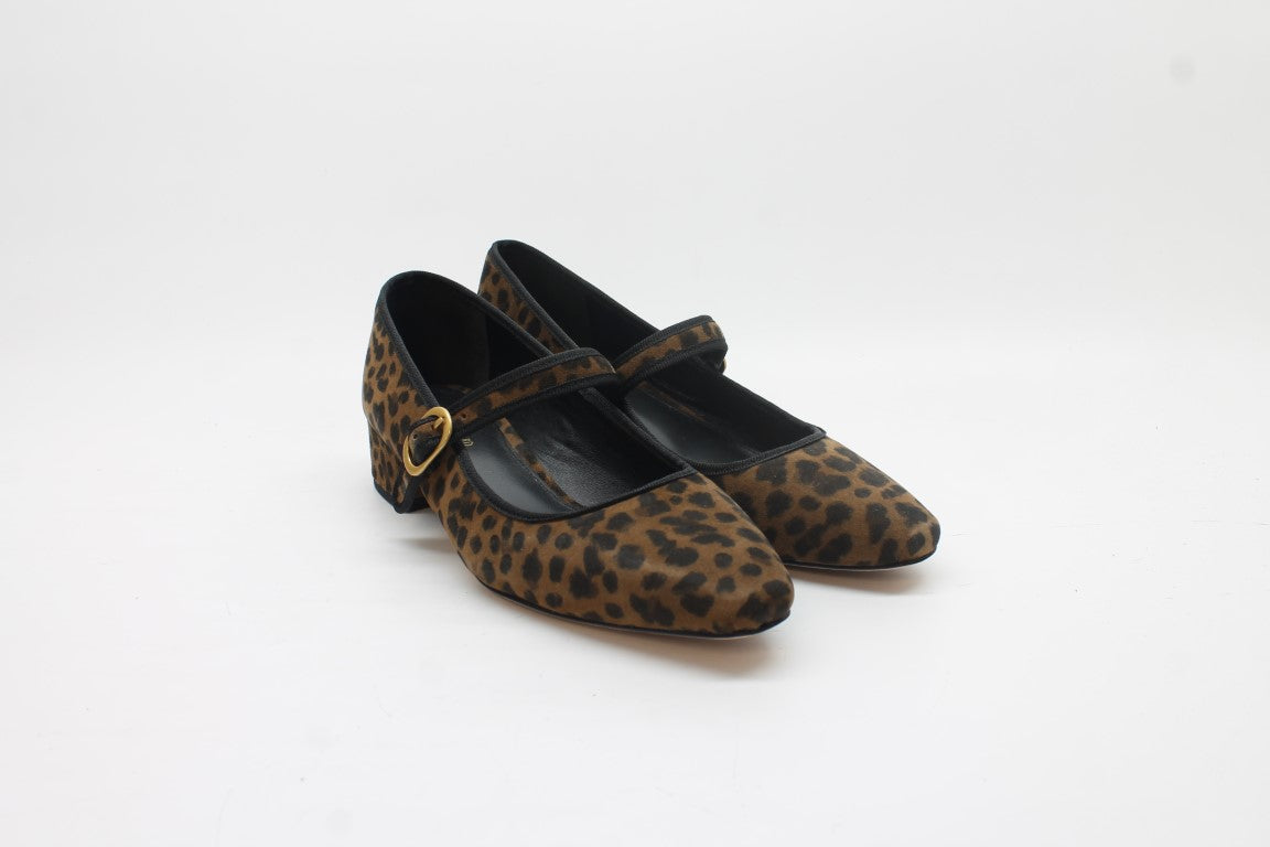 Leopard Suede