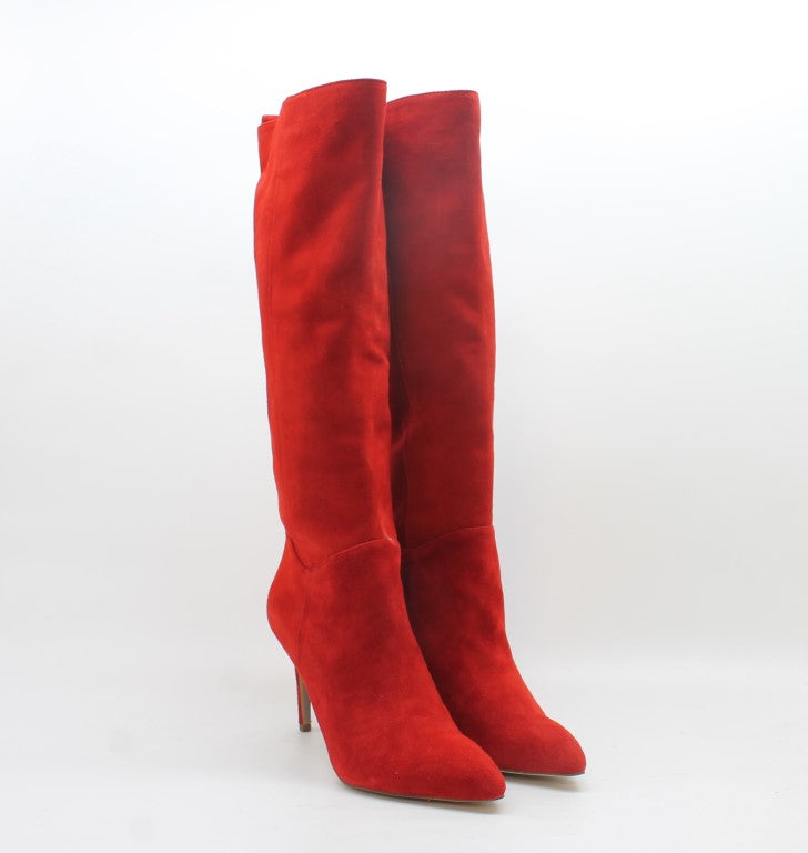 Candy Red Suede