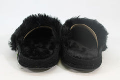 Crocs Classic Luxe Women's Black Slippers 5M(ZAP10456)