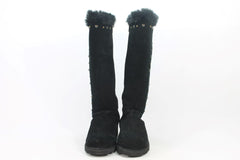 BEARPAW Dorothy Women's Black Boots 5M(ZAP20241)