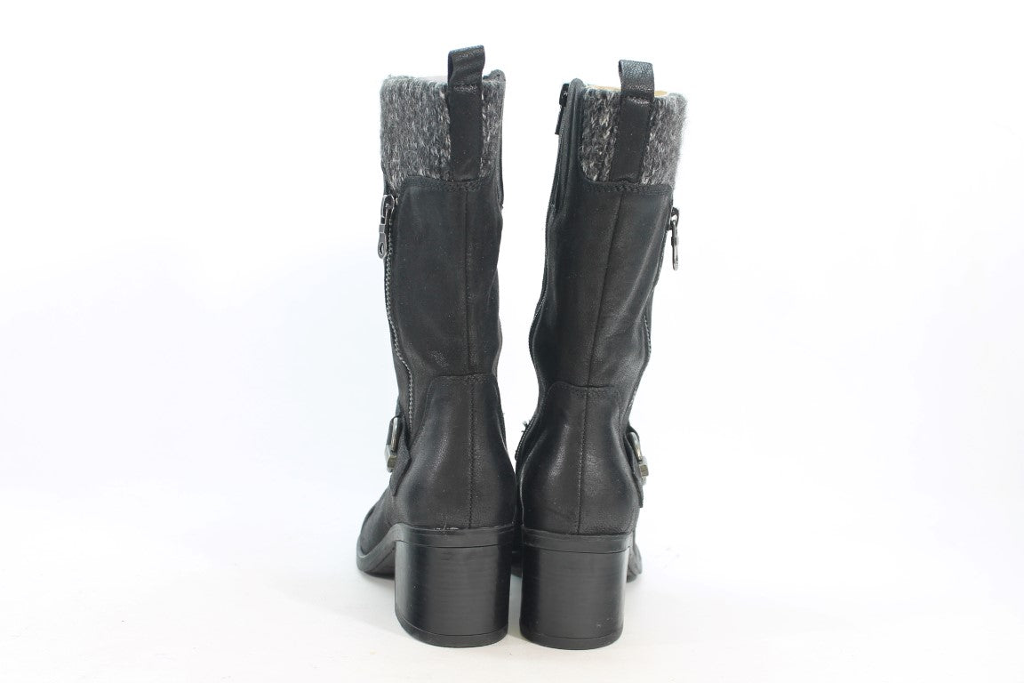 BareTraps Wylla Women's Black Boots 6.5M(ZAP19005)