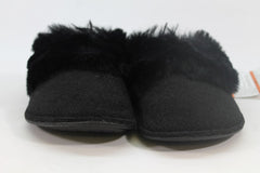 Crocs Classic Luxe Women's Black Slippers 5M(ZAP9770)